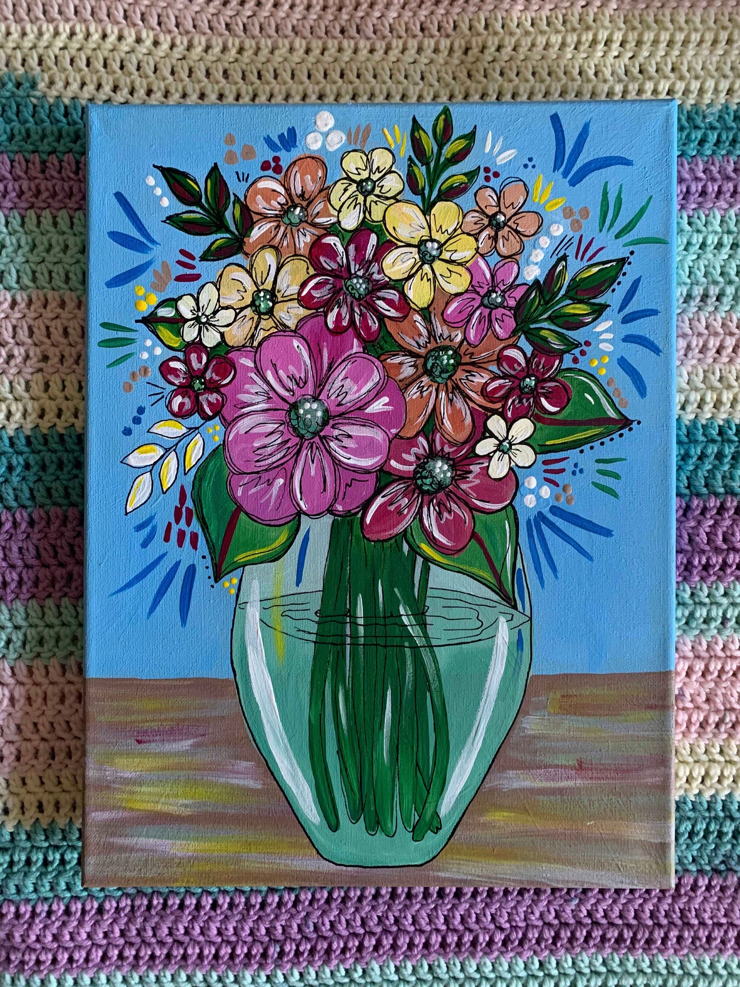Art Print- Blue Vase