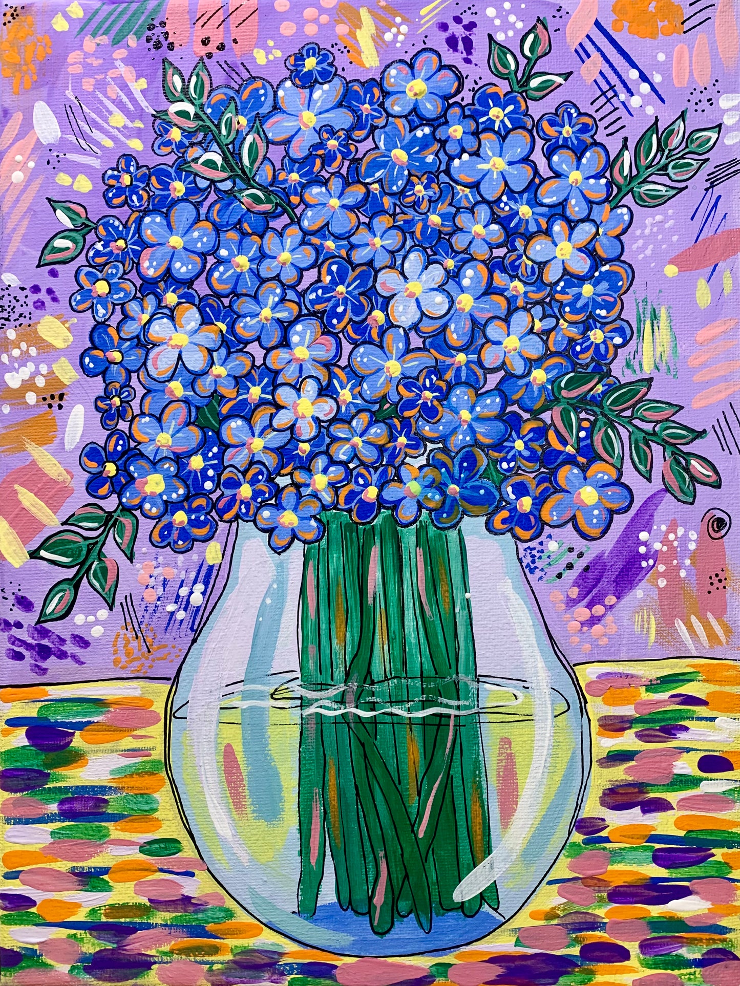 Art Print- Forget Me Not