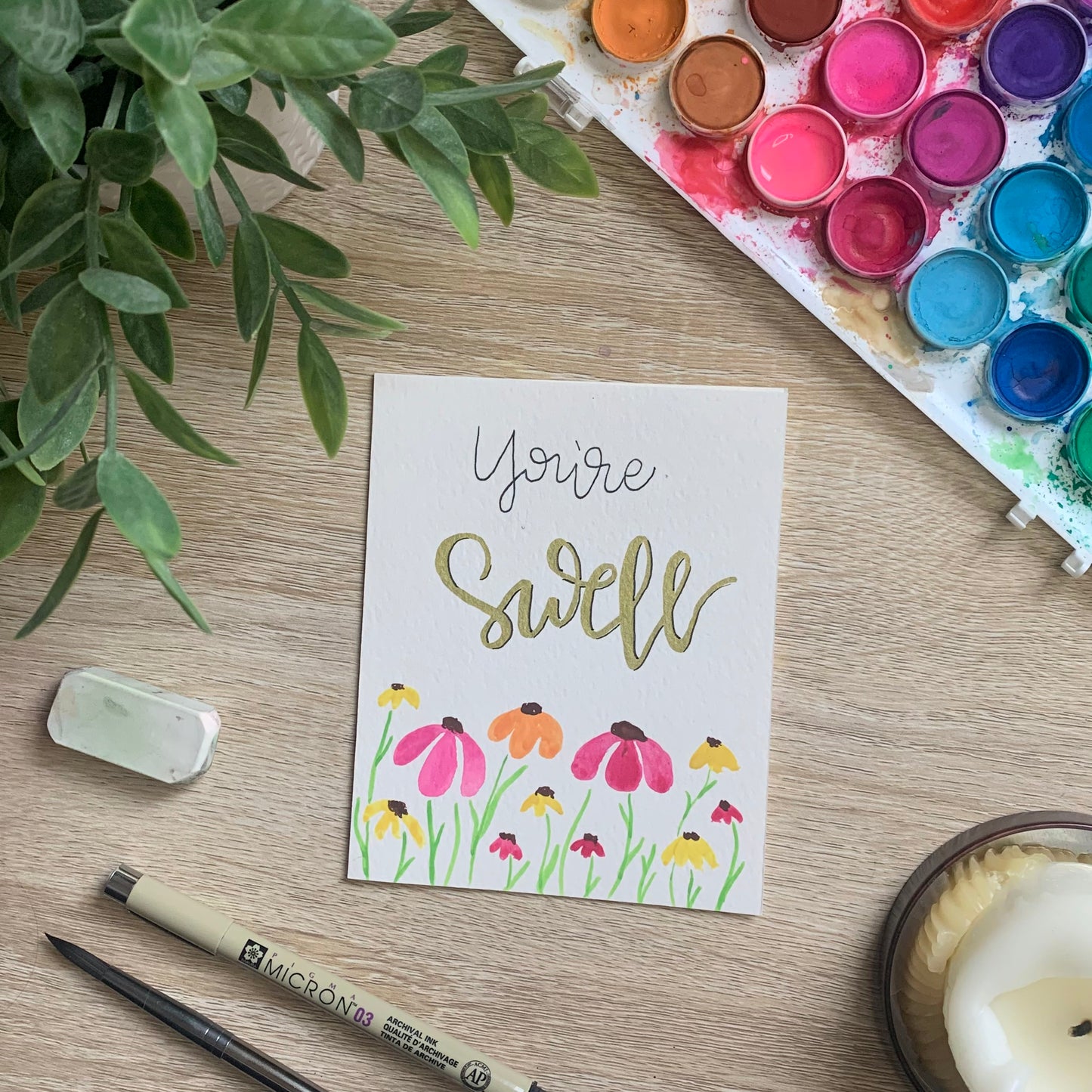 You're Swell Greeting Card