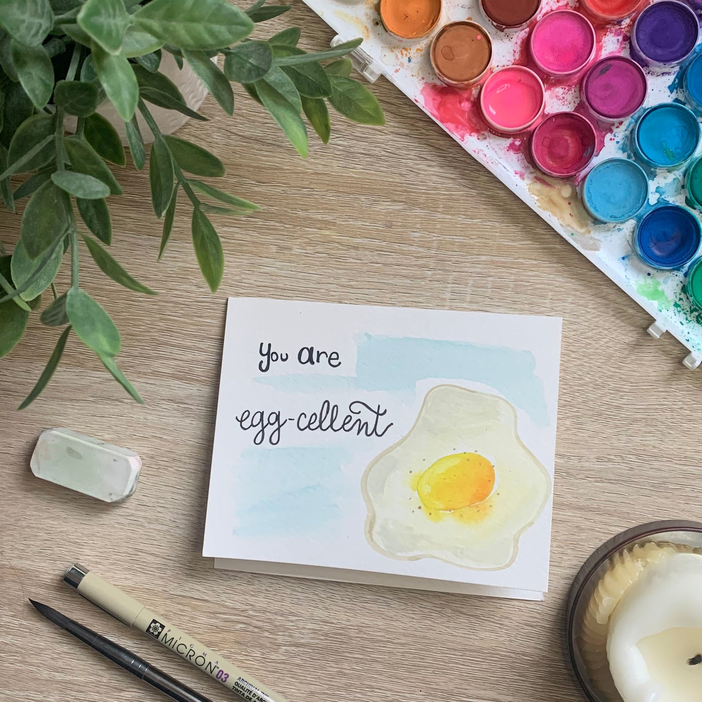 You are Egg-cellent Greeting Card