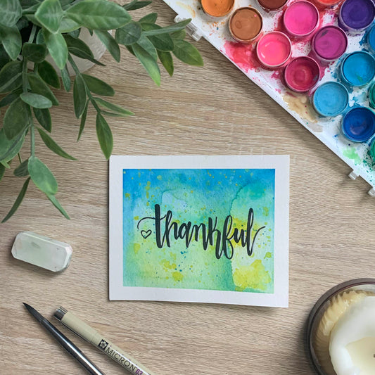 Thankful Greeting Card