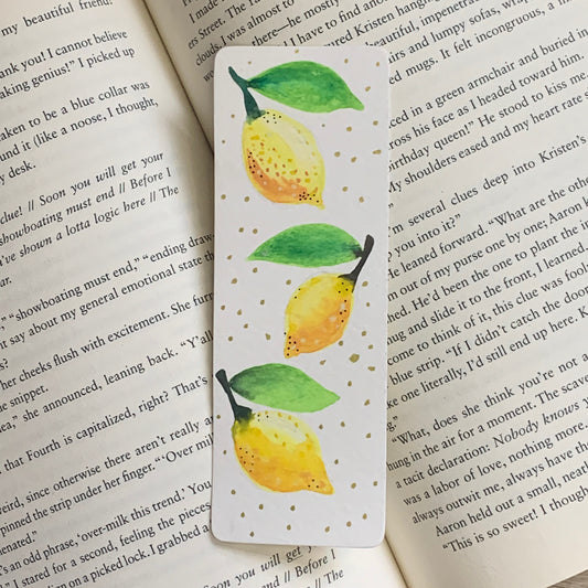 Lemon Bookmark