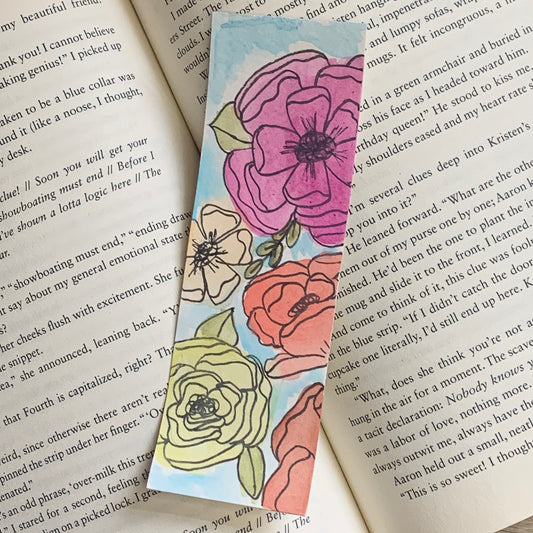 Floral Bookmark #1