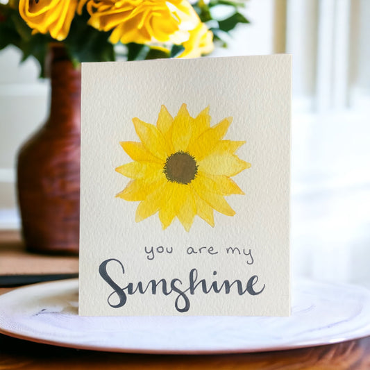 You are my Sunshine Greeting Card