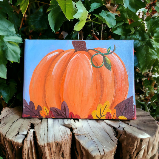 Fall Pumpkin Art Print